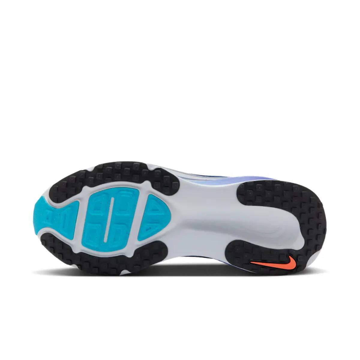Nike Vomero 18 Blue Void Blue Lightning Bright Crimson Metallic Silver 2/6