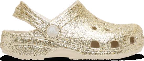 Klapki dziecięce Crocs Classic Chunky Glitter