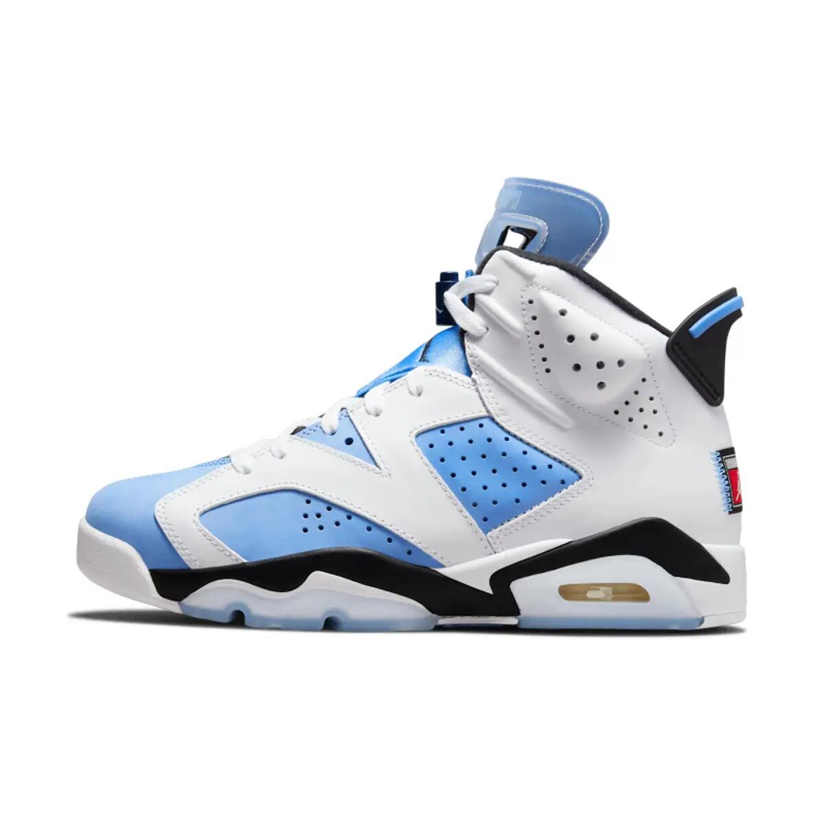 Air Jordan 6 Retro Unc White 3/6