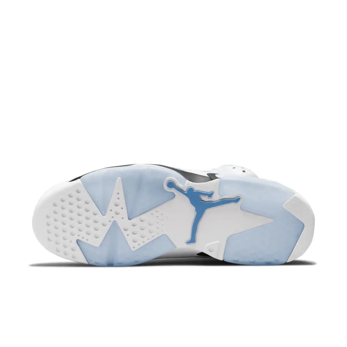 Air Jordan 6 Retro Unc White 2/6
