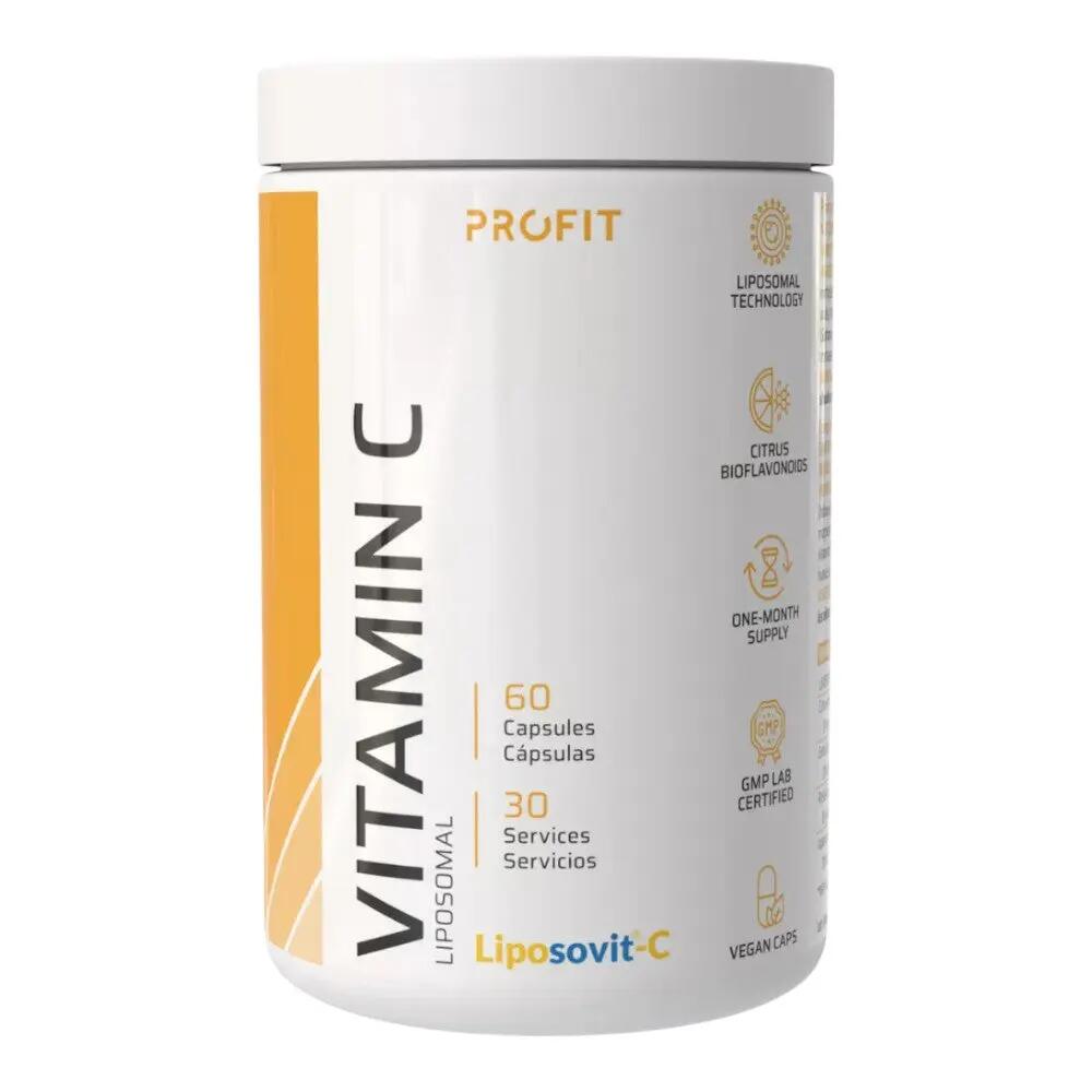 Suplemento - Sports - Unisex - Vitamina C liposómica, 60 cápsulas 1/2