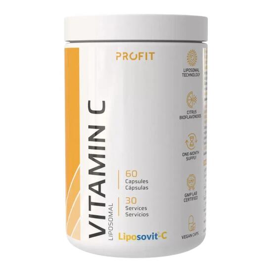 Suplemento - Sports - Unisex - Vitamina C liposómica, 60 cápsulas