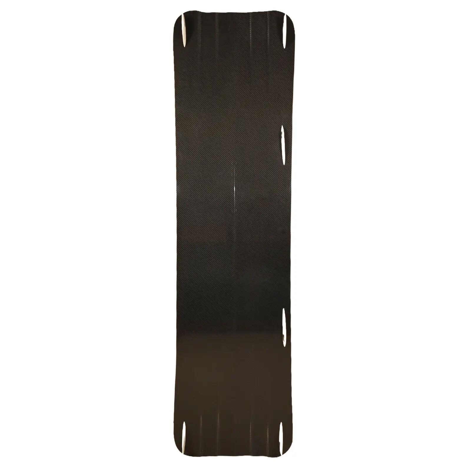 F2 Set Kiteboard Wide Black Carbon 155cm + Bindung L/XL + GFK/Slider Finnen 3/3