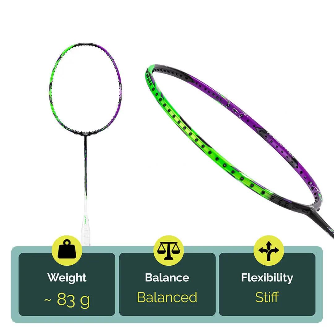 Unisex Badmintonschläger Li-Ning HalberTec 9000 4U 4/10