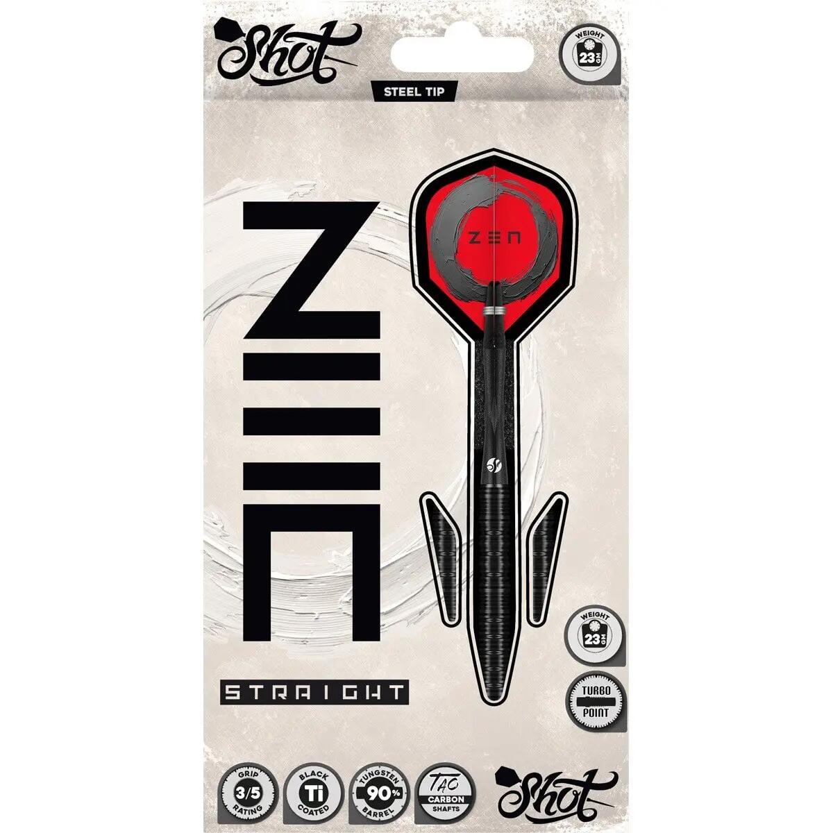 Zen Straight 90% Tungsten Dartpijlen 5/6