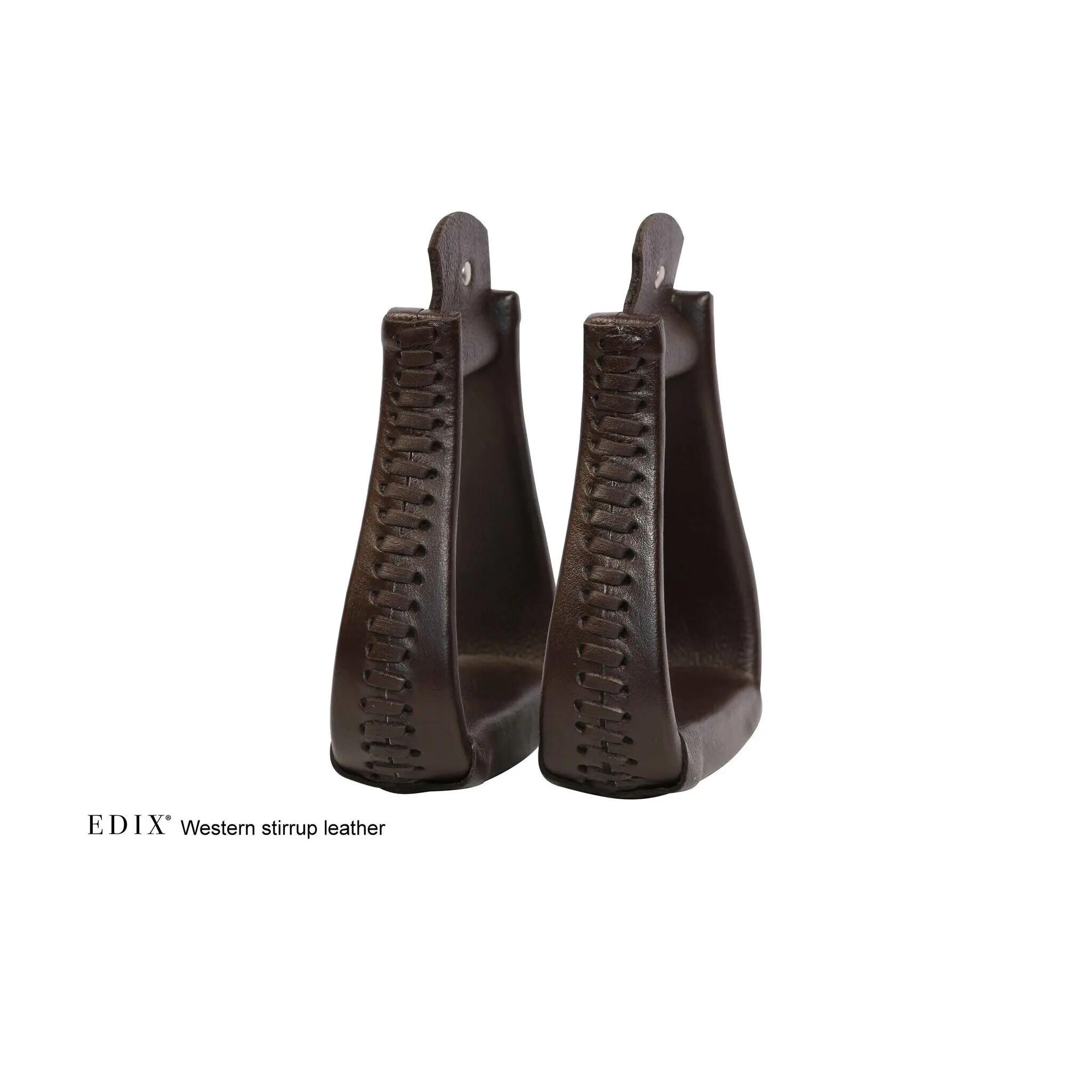 geschnürte Westernsteigbügel Edix Saddles 2/2