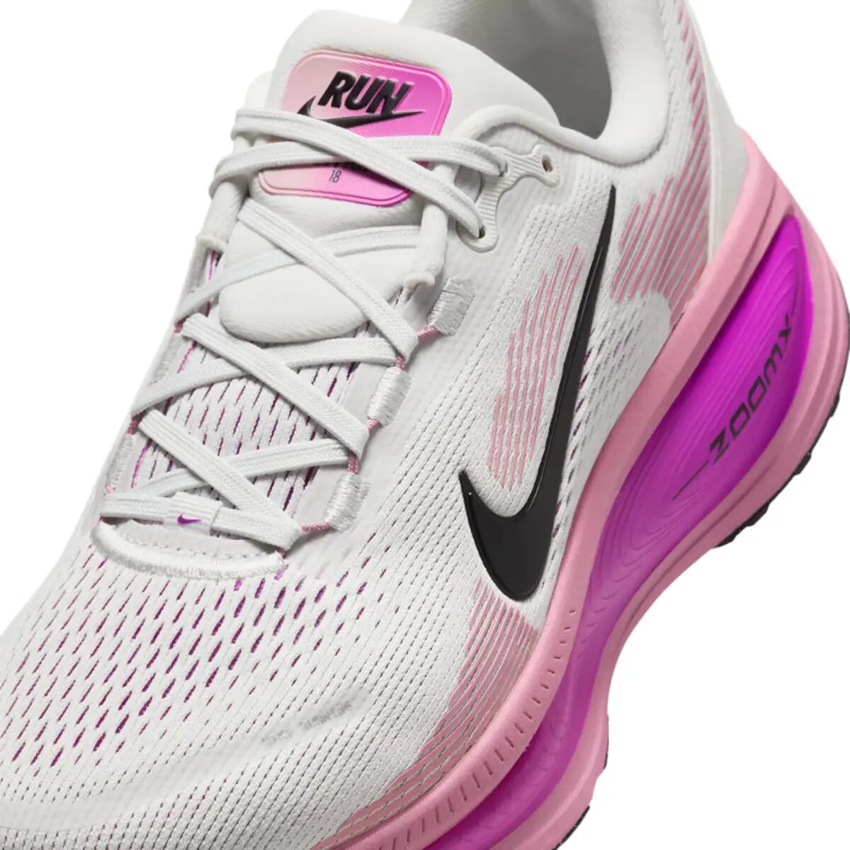 Nike Vomero 18 White Elemental Pink Red Plum (Women's) 6/6