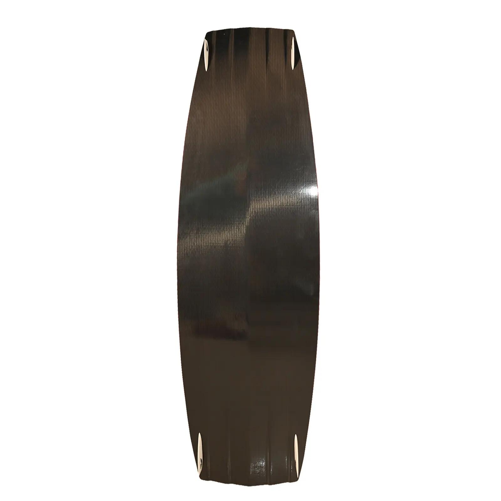F2 Set Kiteboard Basalt Black 142cm + Bindung S/M + GFK Finnen 2/3