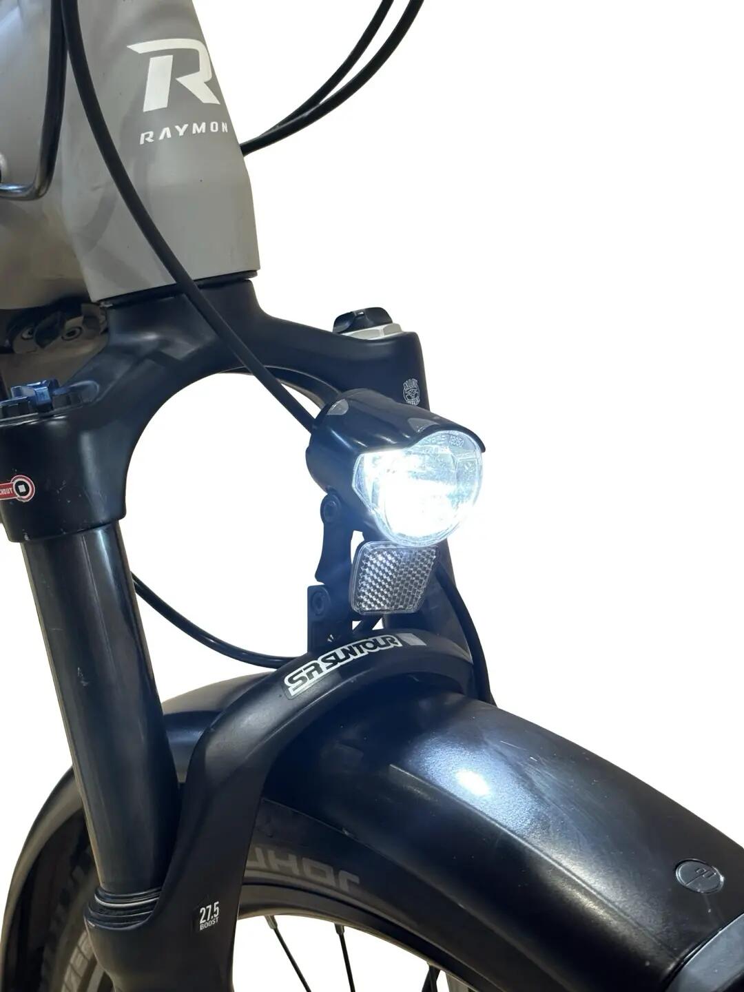 Ricondizionata - E-Mountain bike Raymon CrossRay FS E 5.0  - Stato eccellente 4/15