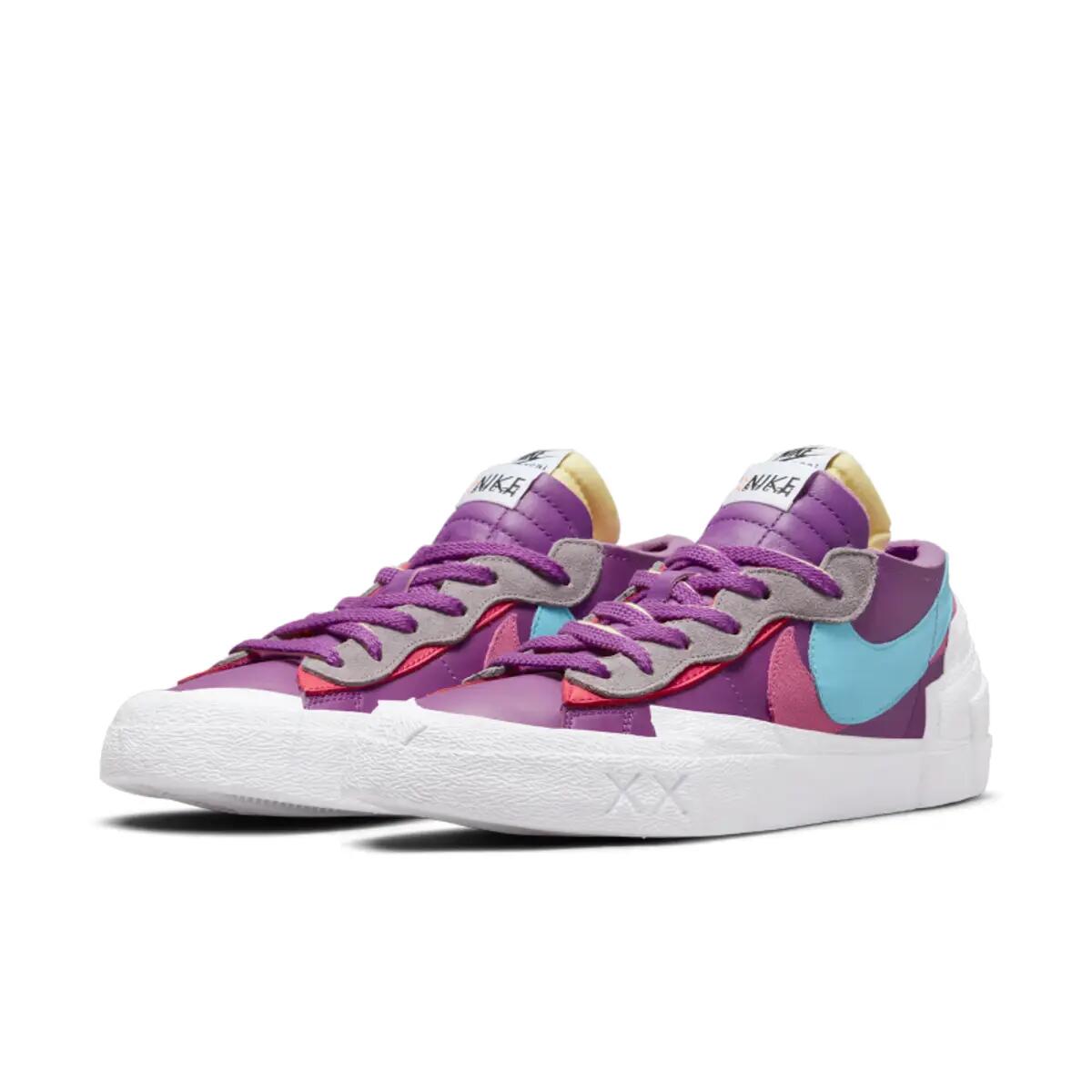 Nike Blazer Low Sacai Kaws Purple Dusk 5/6