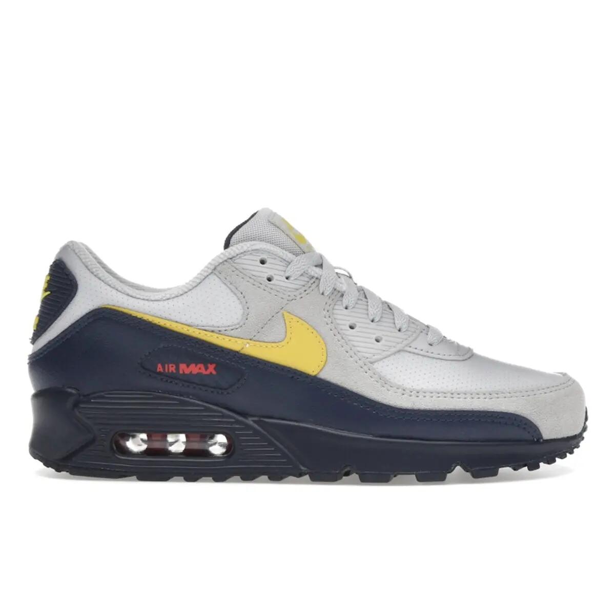 Nike Air Max 90 Neutral Grey Tour Yellow 1/6