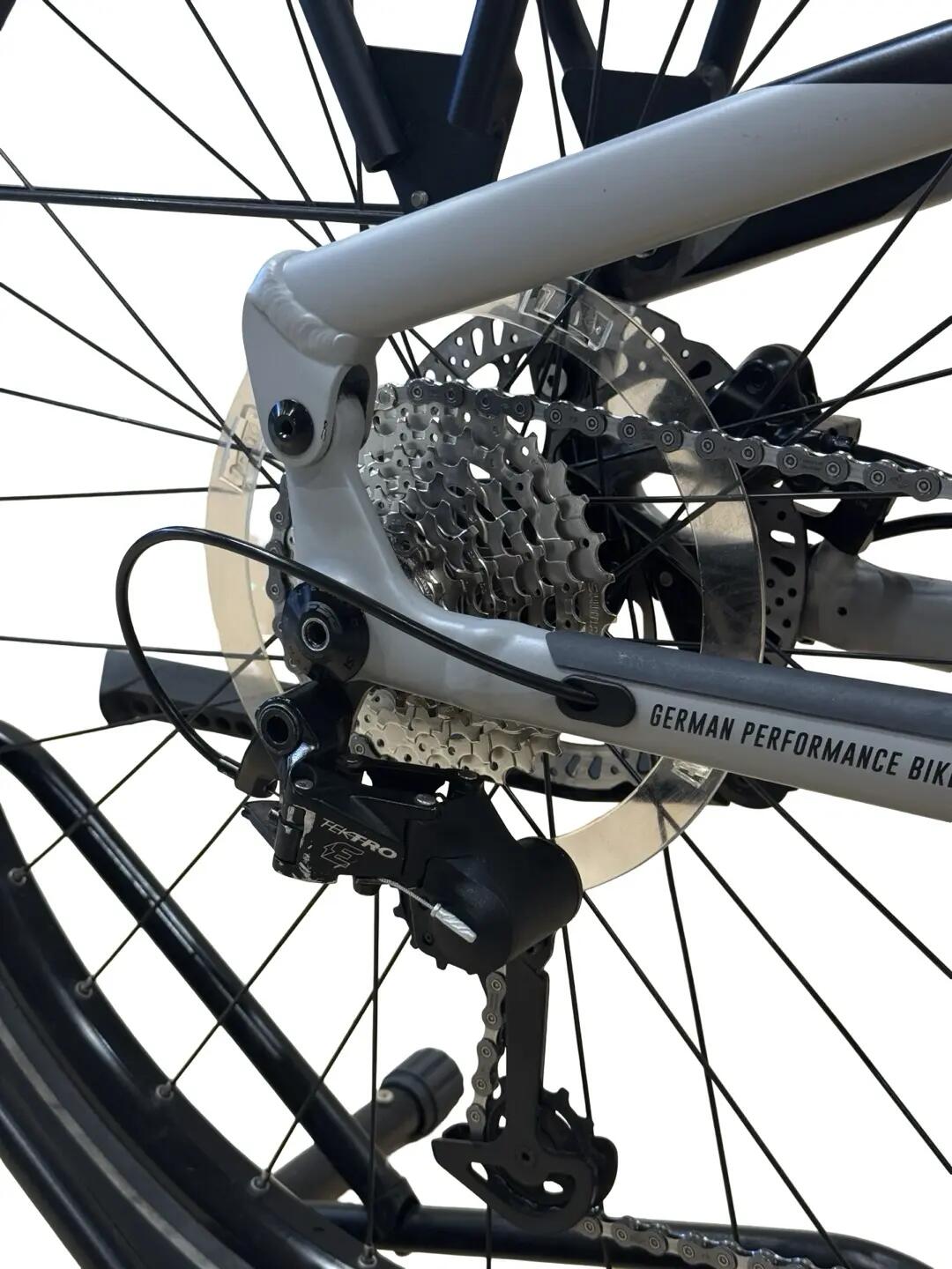 Ricondizionata - E-Mountain bike Raymon CrossRay FS E 5.0  - Stato eccellente 14/15