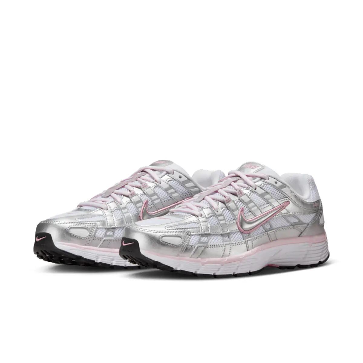 Nike P-6000 Schuhe Weiß Rosa 6/7