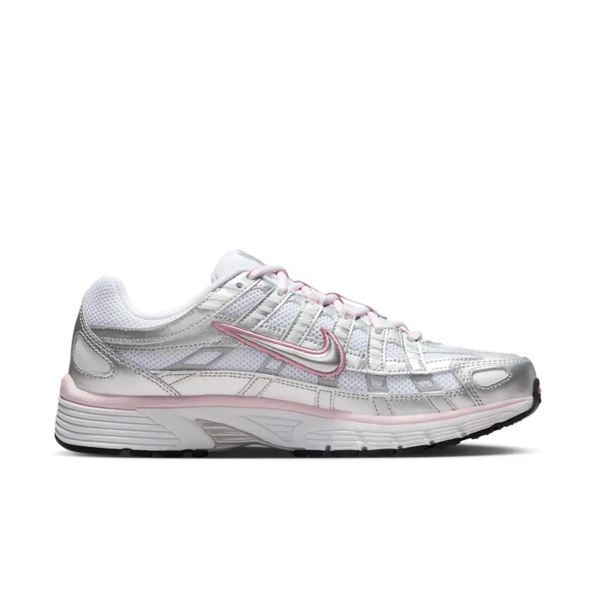 Nike P-6000 Schuhe Weiß Rosa 5/7