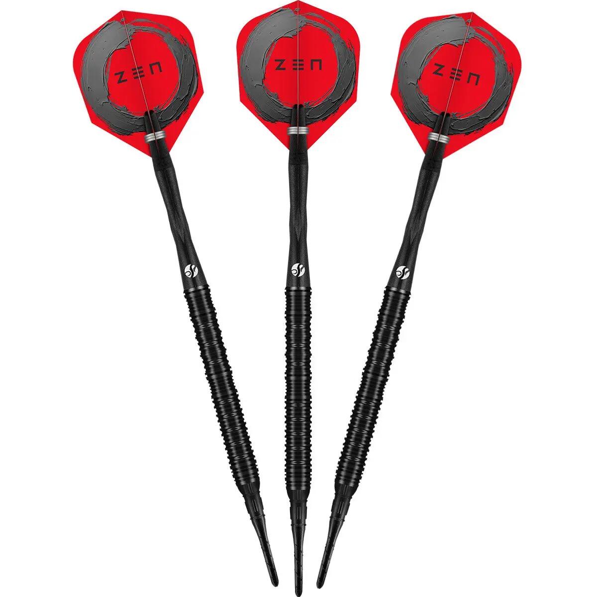 Zen Straight 90% Tungsten Softtip Dartpijlen 3/6