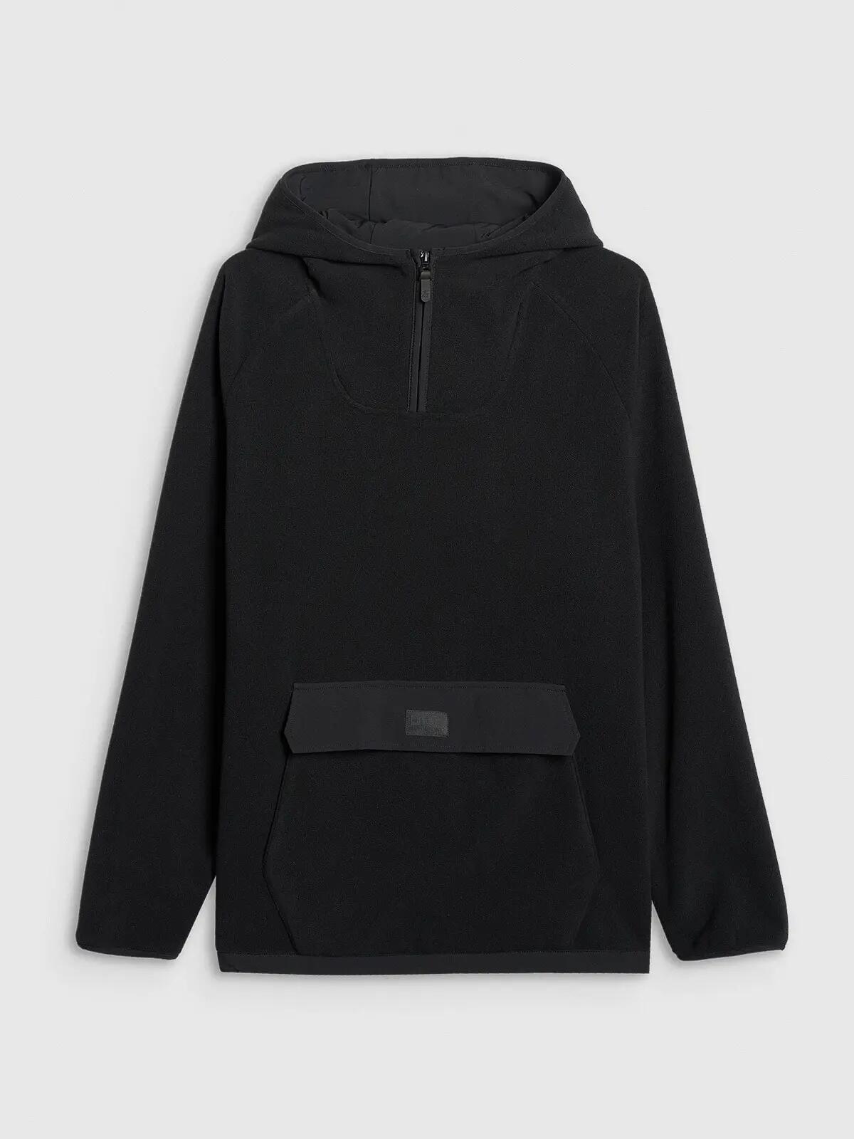 POLAR MĘSKI 4F BLUZA POLAROWA TFLEM427-20 M427  KOLOR CZARNY 8/11
