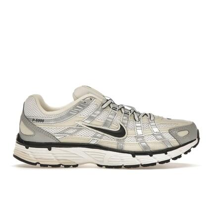 Chaussures P-6000 Coconut Milk Metallic Silver