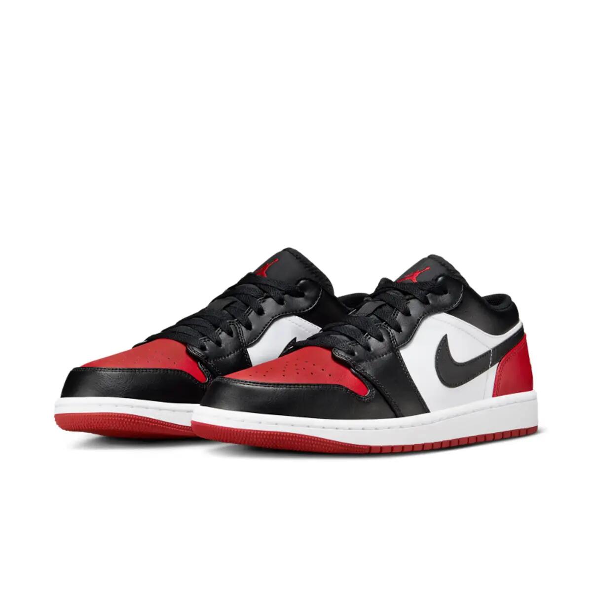 Air Jordan 1 Low Bred Toe 20 4/6