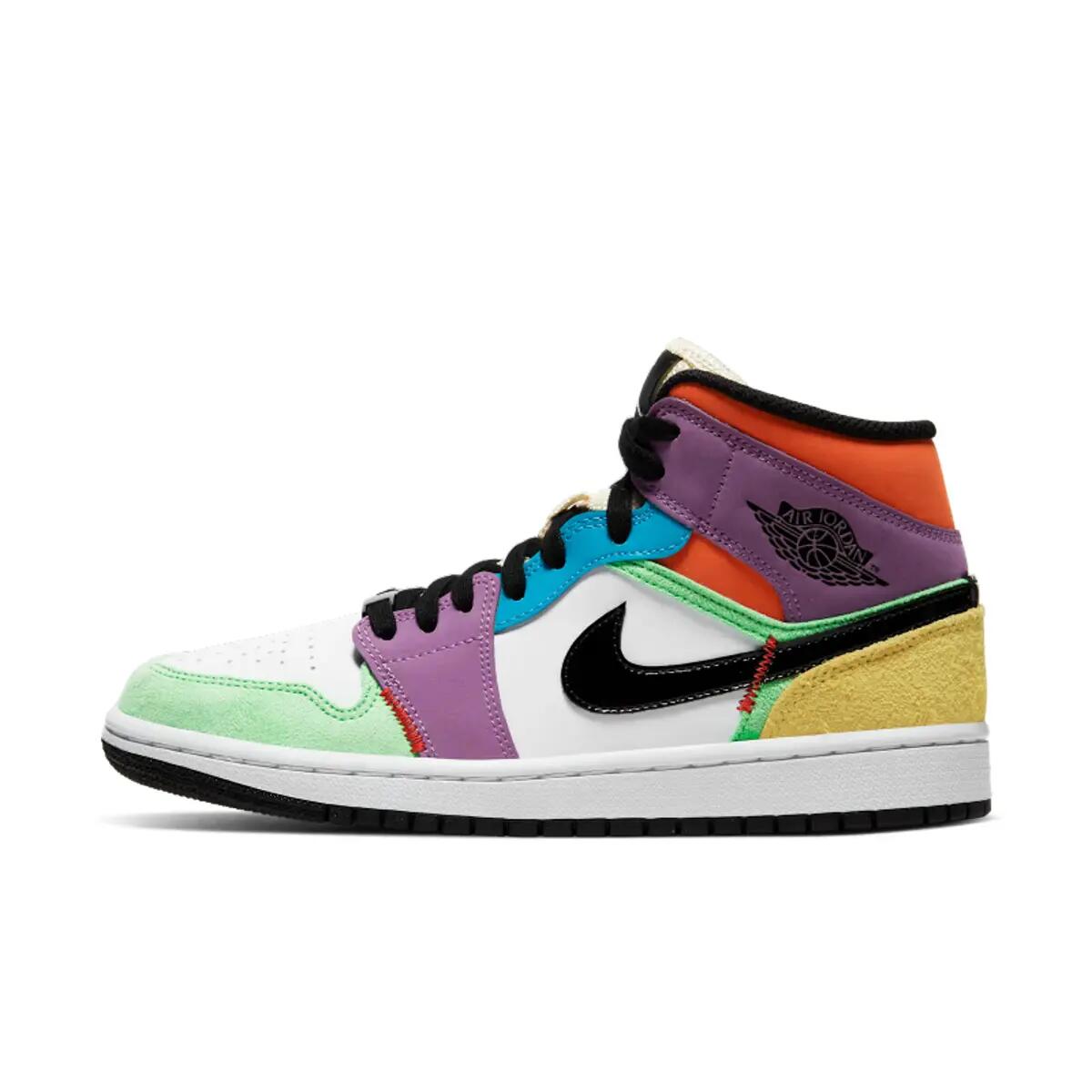 Air Jordan 1 Mid SE Multi Color (W) 2/7