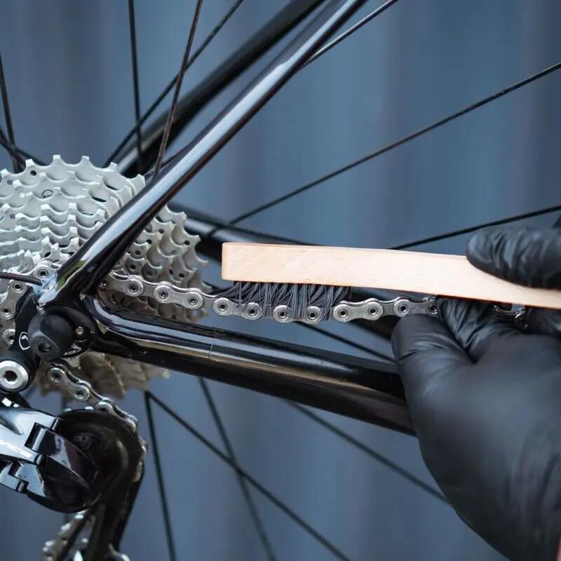 GS27 Brass and Nylon Chain Brushes pack x2 3/3