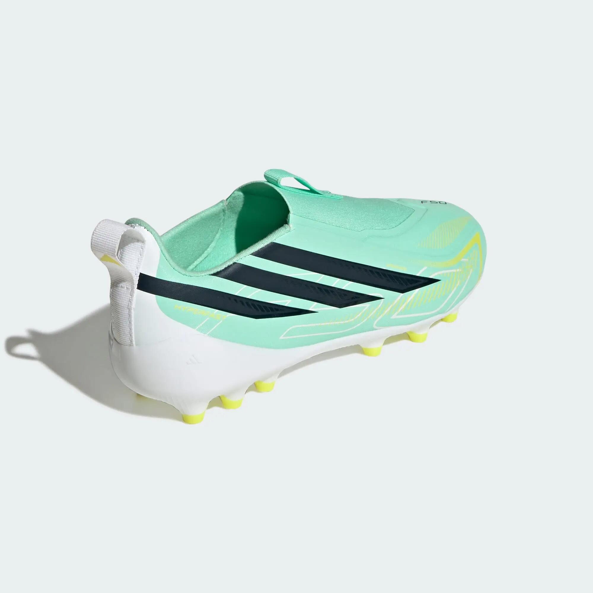 F50 Hyperfast League Laceless Artificial Ground Voetbalschoenen Kids 7/8