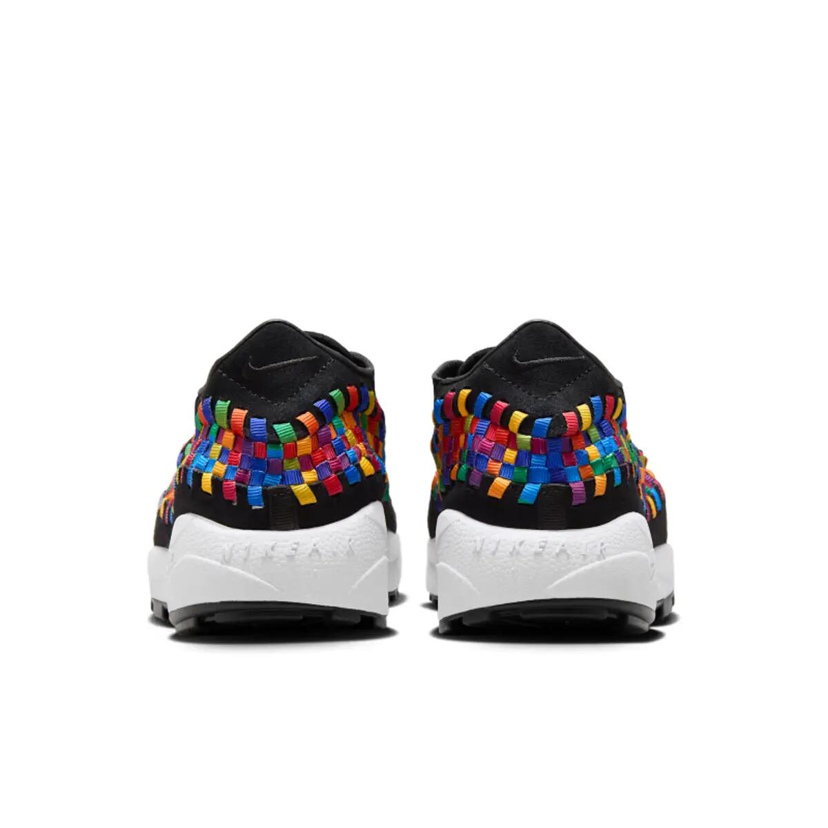 Nike Air Footscape Woven Black Rainbow (Women's) 6/6