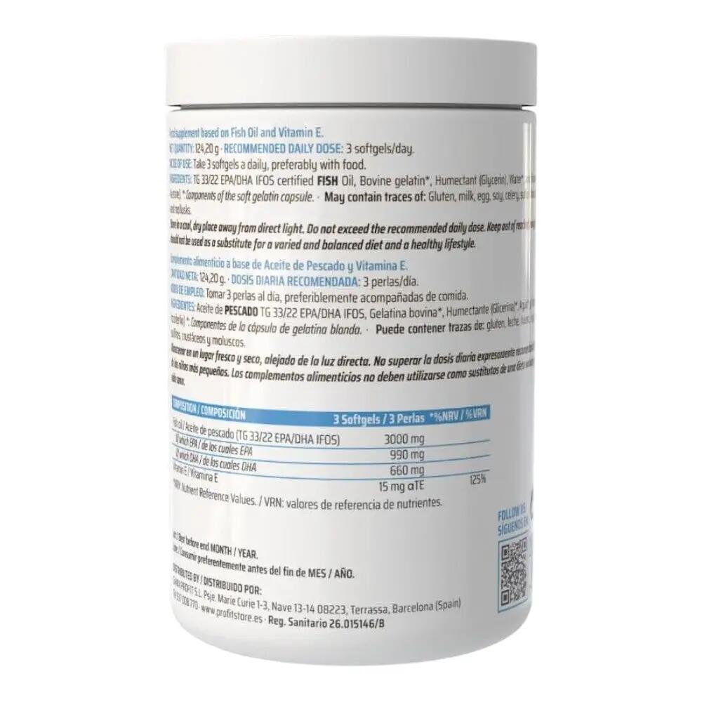 Omega 3 EPA/DHA TG - IFOS 5 estrellas - 90 perlas 2/2