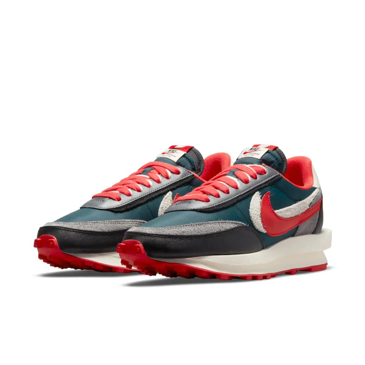 Nike Ld Waffle Sacai Undercover University Red 2/6
