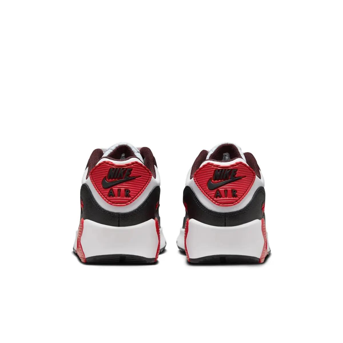 Nike Air Max 90 Burgundy Crush Black University Red White (GS) 5/6