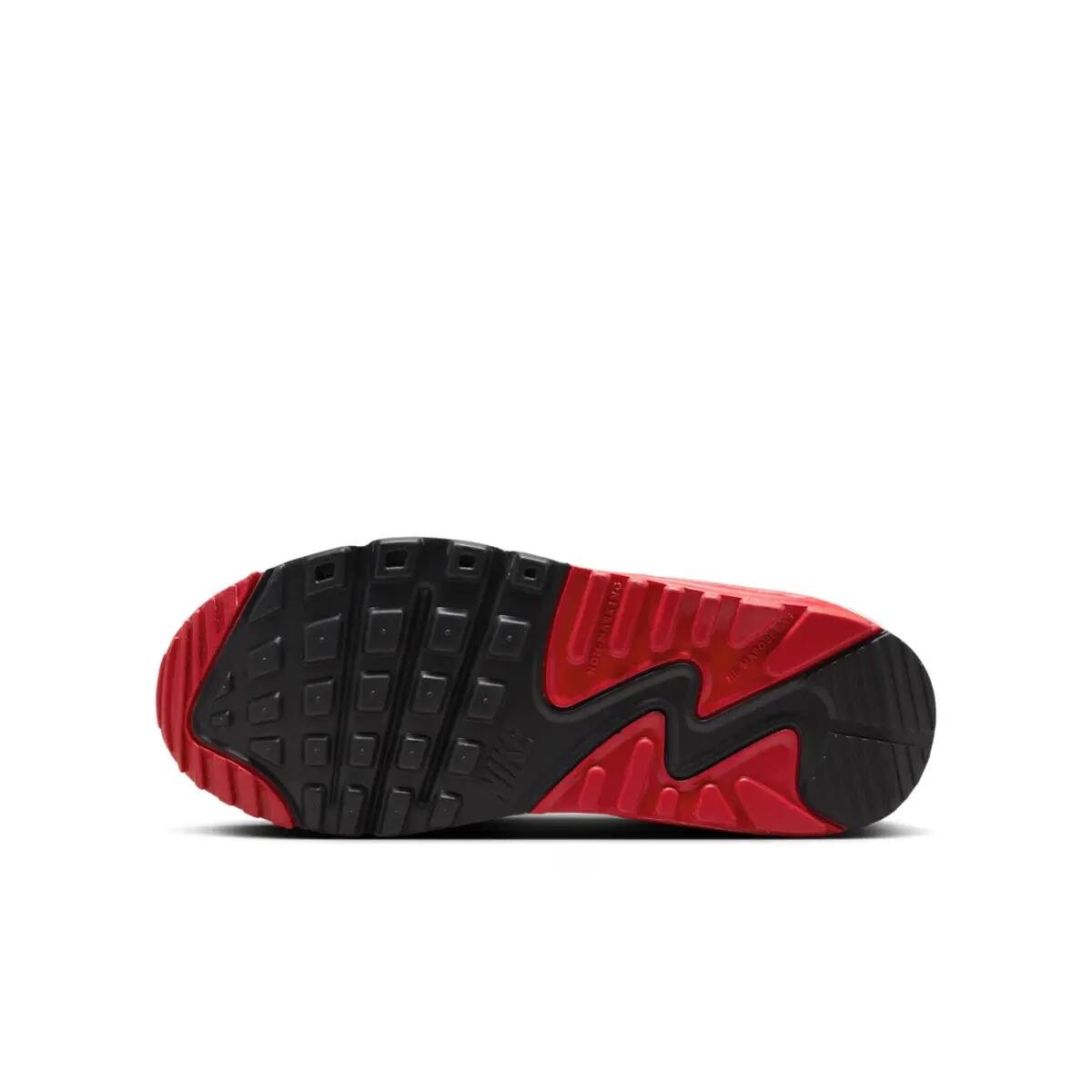 Nike Air Max 90 Burgundy Crush Black University Red White (GS) 4/6