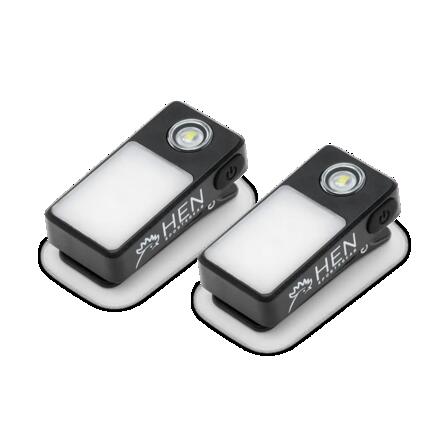 Lampes LED à clipser, lot de 2 – Éclairage pour la course à pied