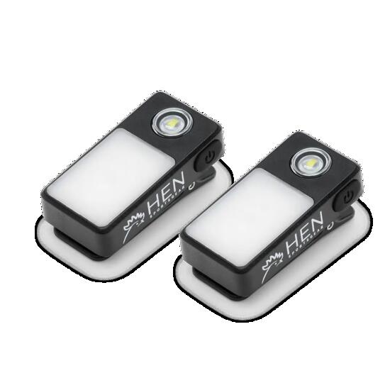 Lampes LED à clipser, lot de 2 – Éclairage pour la course à pied