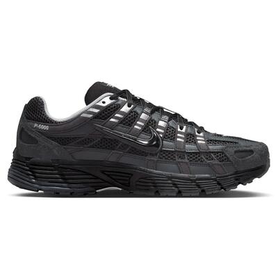 Nike p-6000 se suède antraciet metaal zilver