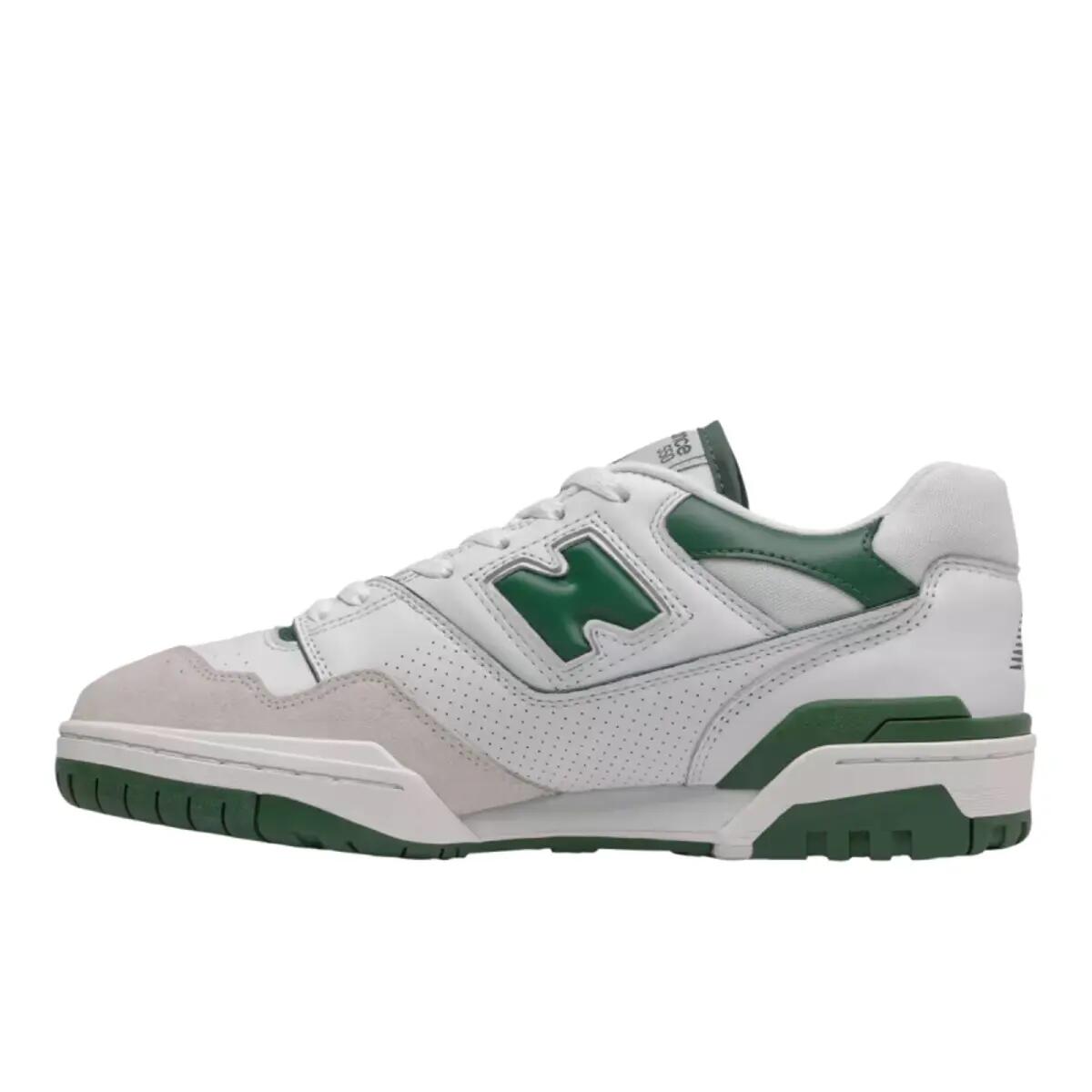 New Balance 550 White Green 3/5