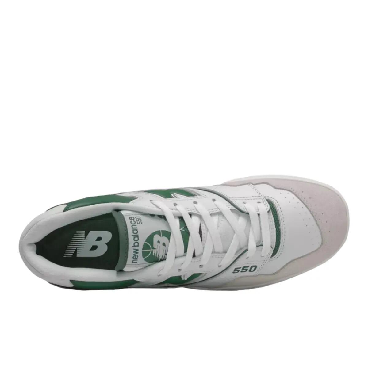 New Balance 550 White Green 2/5