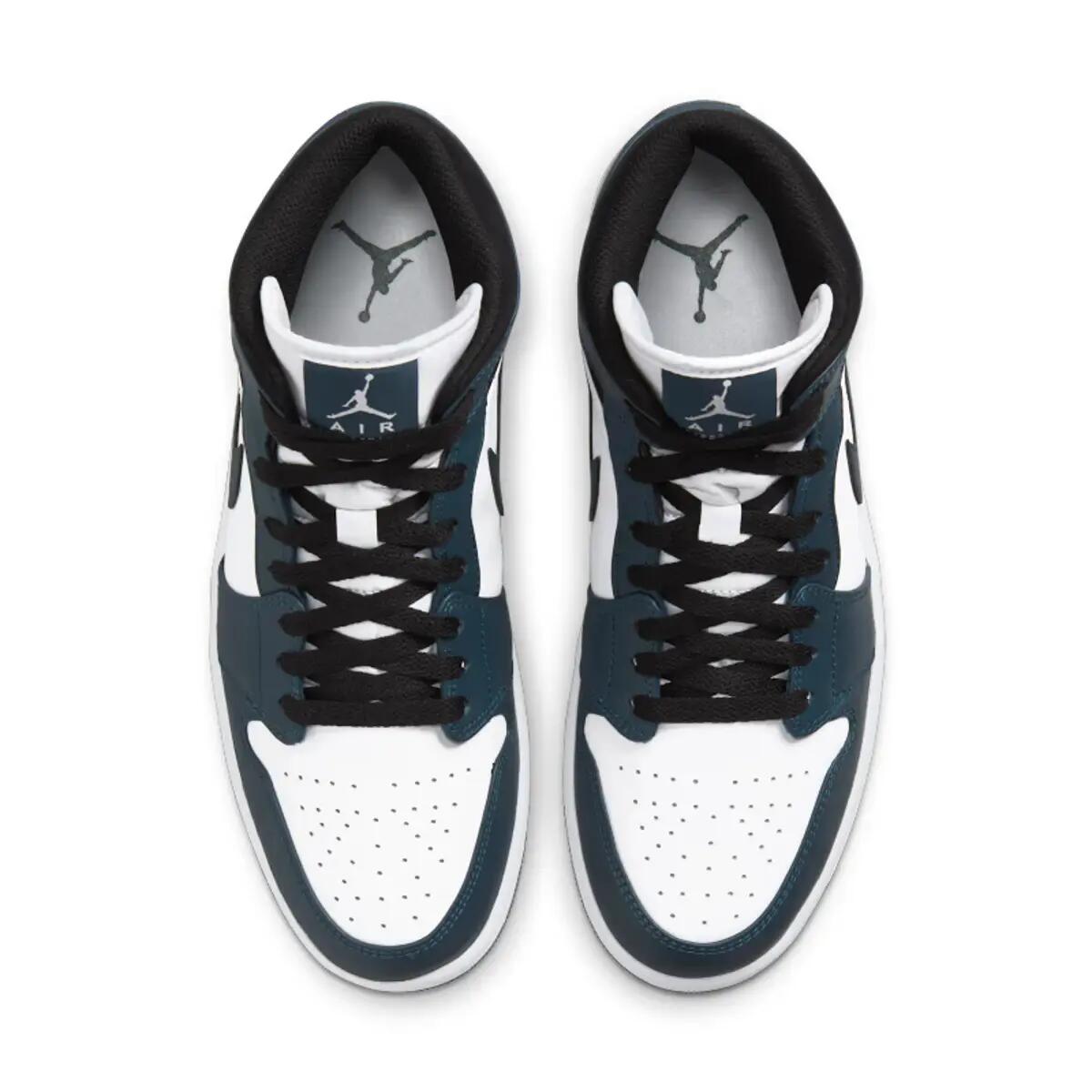 Air Jordan 1 Mid Dark Teal 5/6