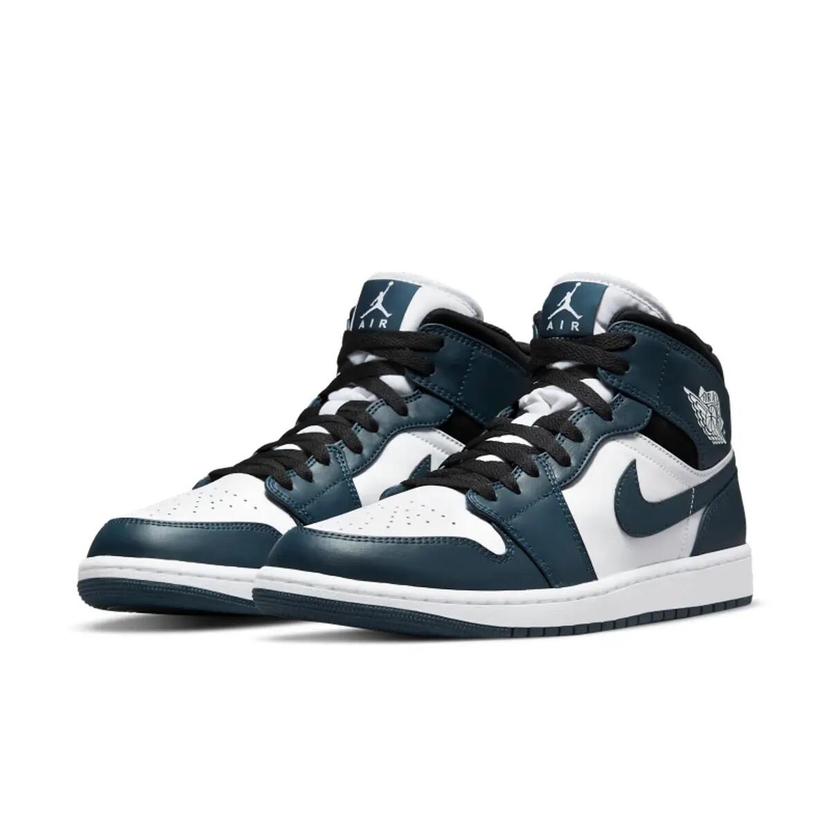 Air Jordan 1 Mid Dark Teal 4/6