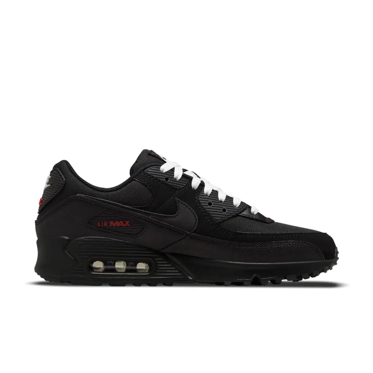 Nike Air Max 90 Black Sport Red 3/6