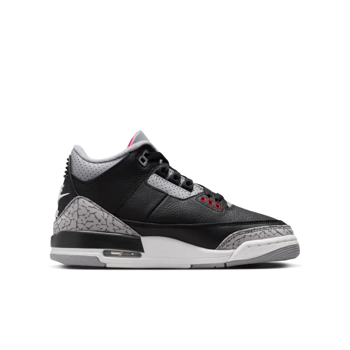 Jordan 3 Retro Black Cement (2024) (GS) 3/6