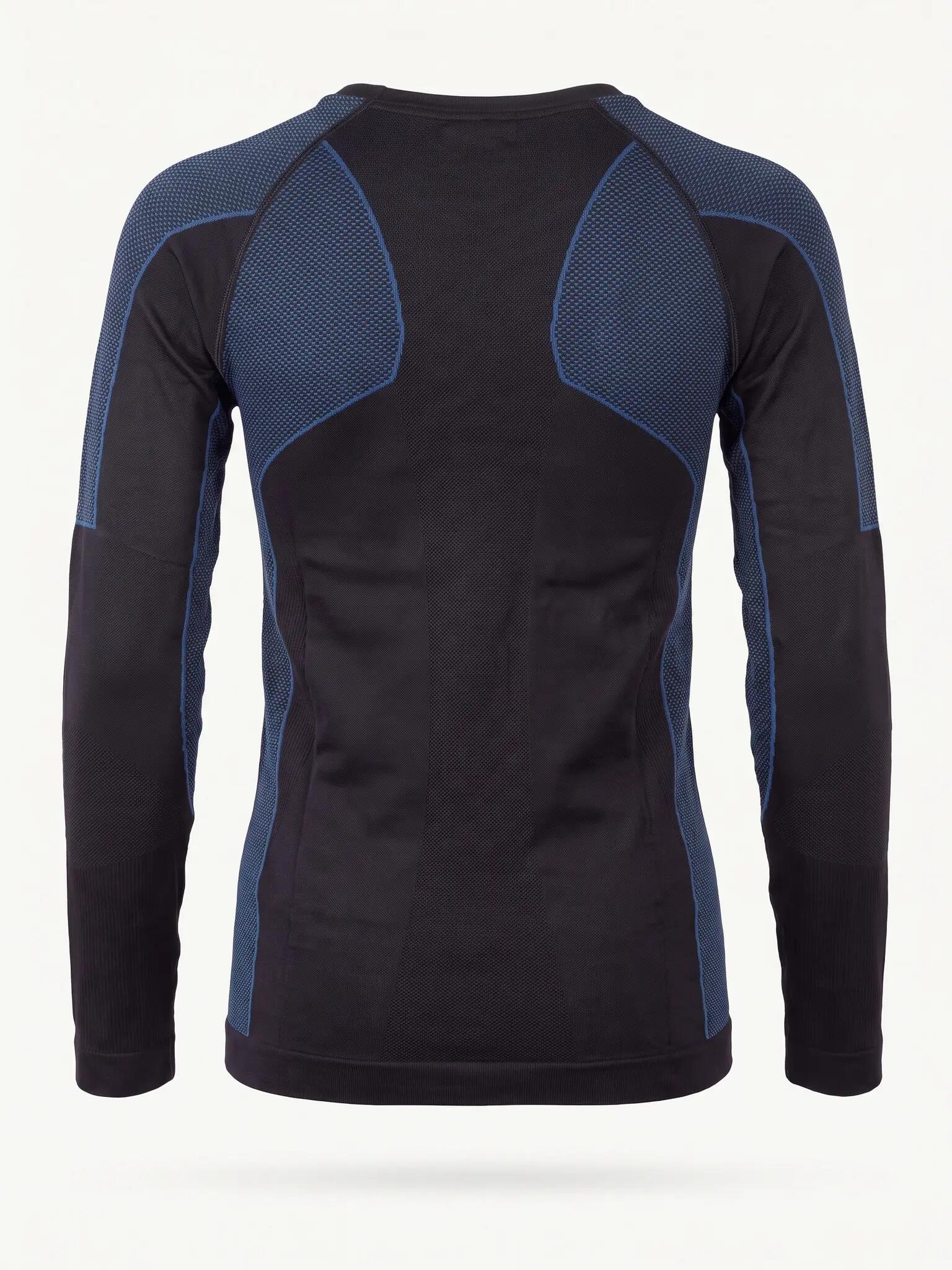 Jungen Mädchen Ski Funktionsshirt Langarm nahtlos atmungsaktiv wärmeregulierend 2/8