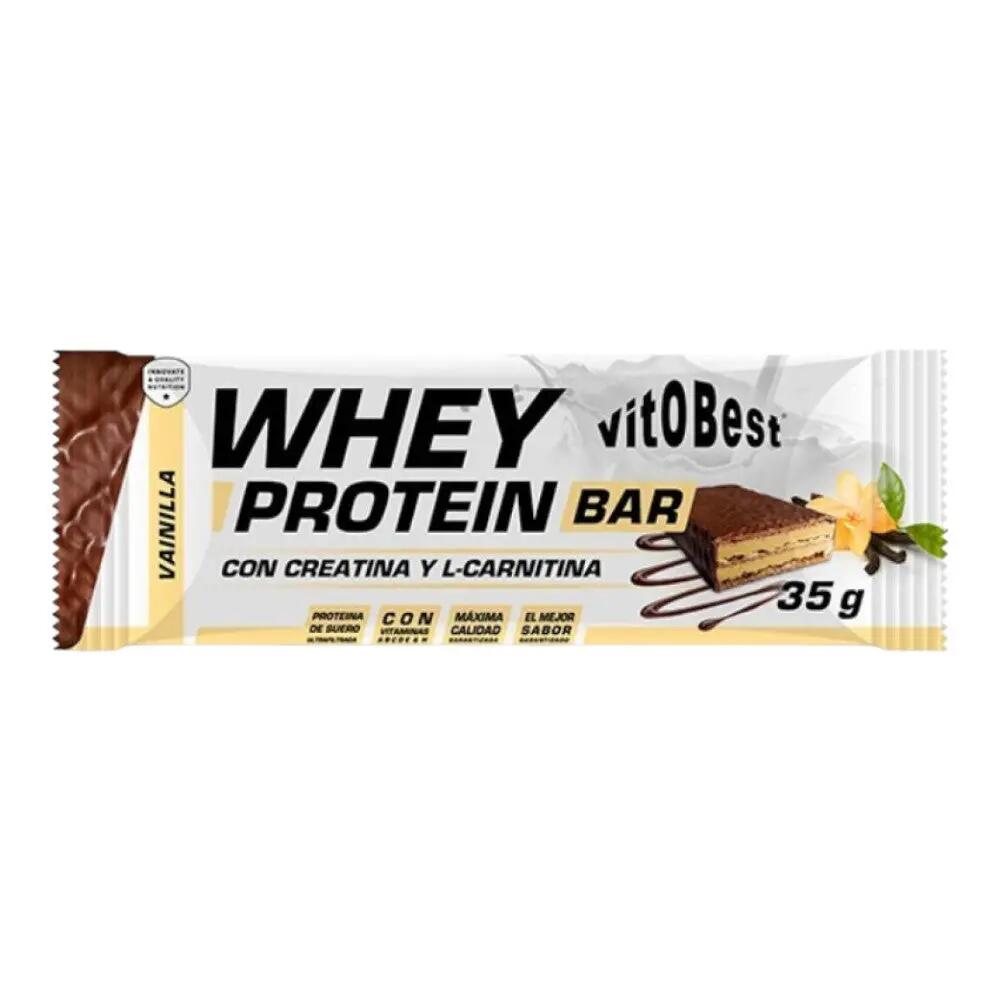 Snack proteico - Fitness - Unisex - Whey Protein Bar 35 g - Vitobest 5/5