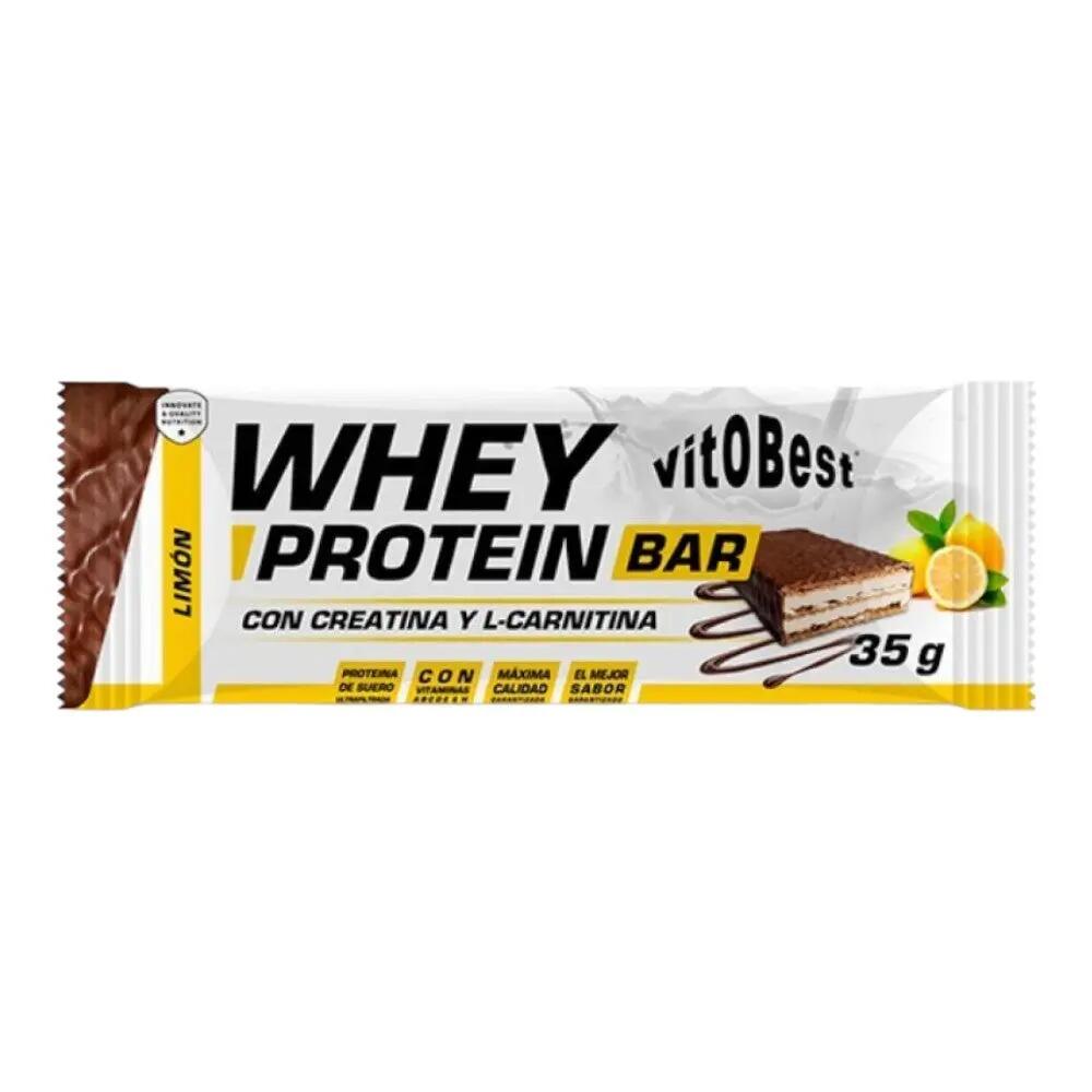 Snack proteico - Fitness - Unisex - Whey Protein Bar 35 g - Vitobest 4/5