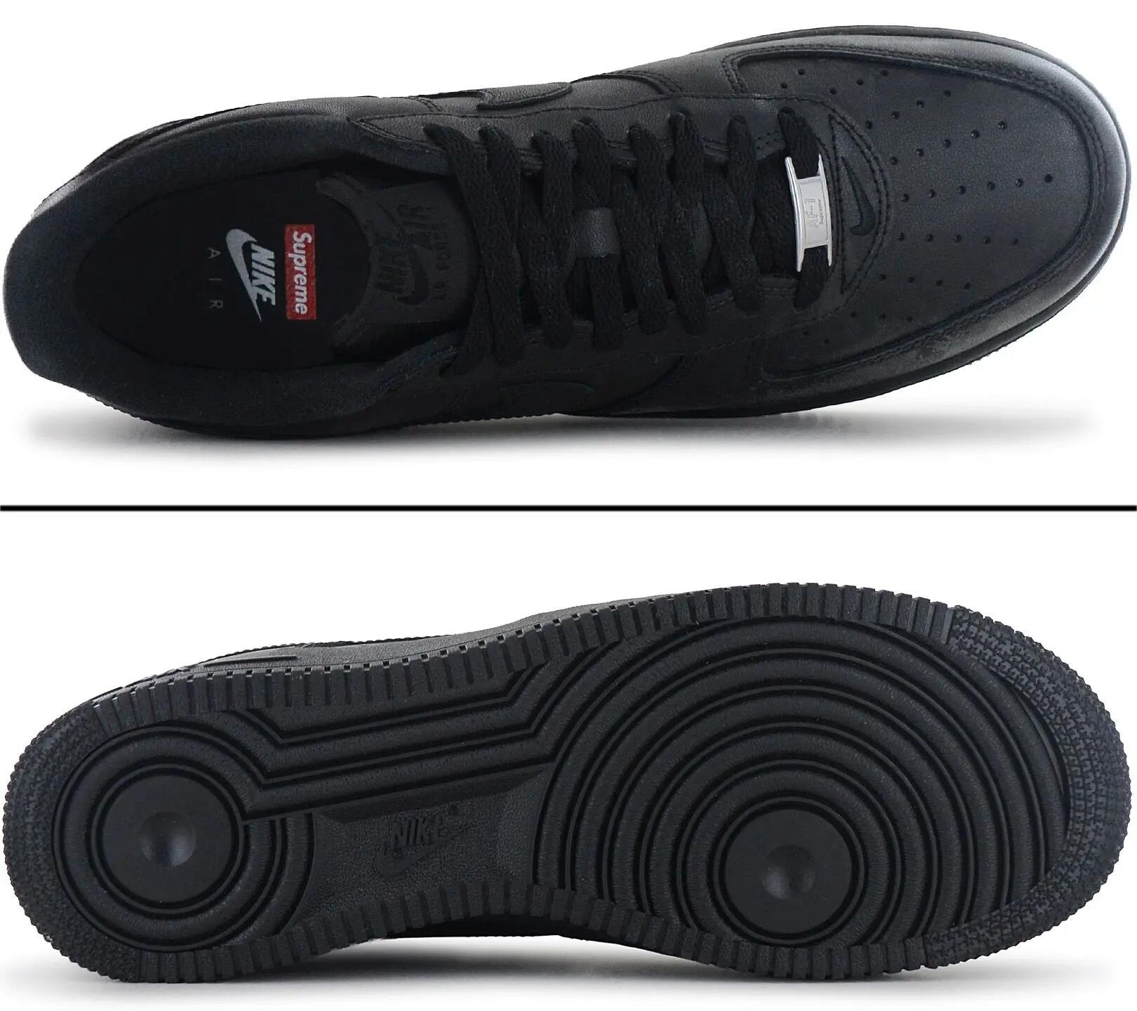Heren - Nike Air Force 1 Low Sp - Cu9225-001 - Zwart 4/6
