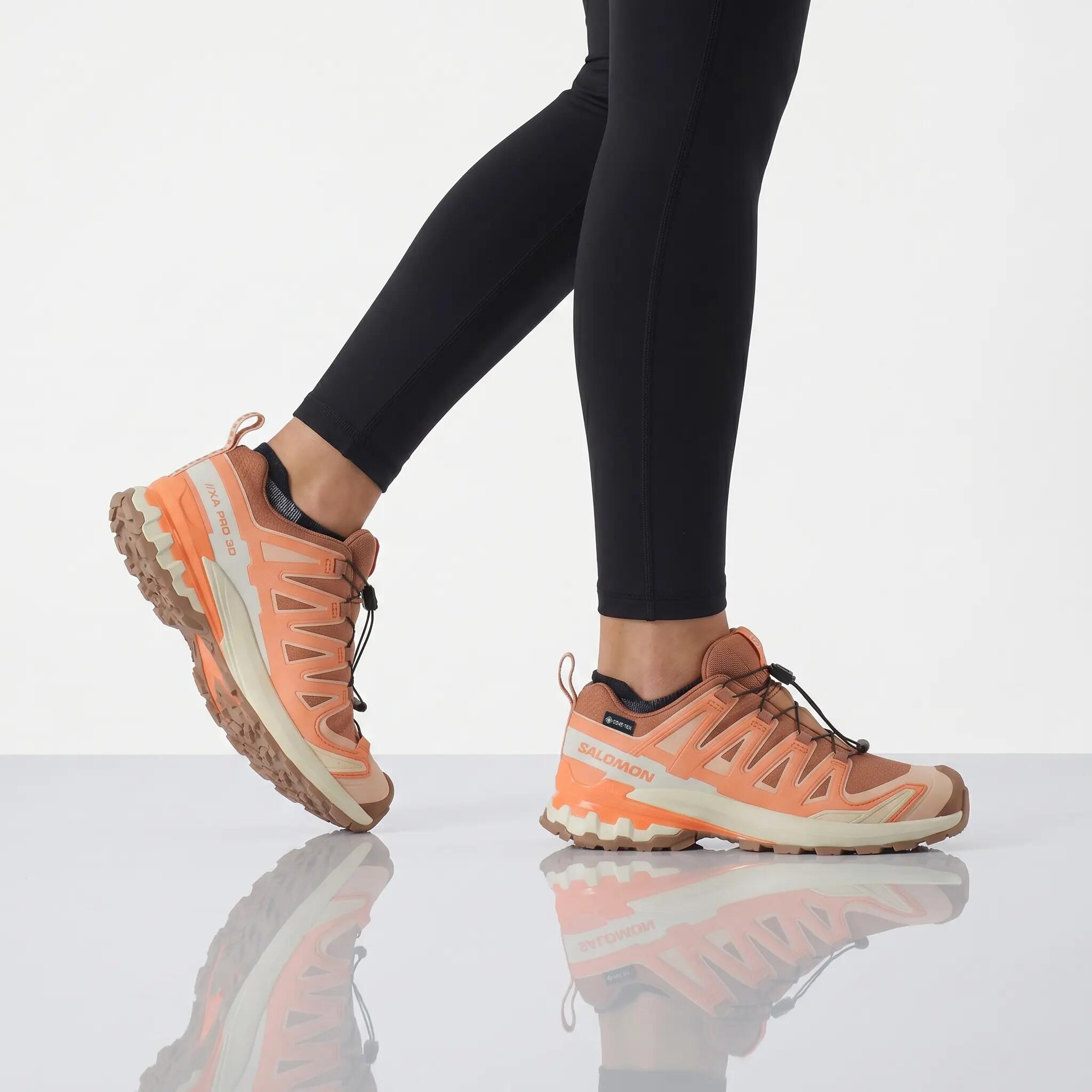 Damen - trail - schuhe - wasserdicht - xa v9 - pecan 5/6