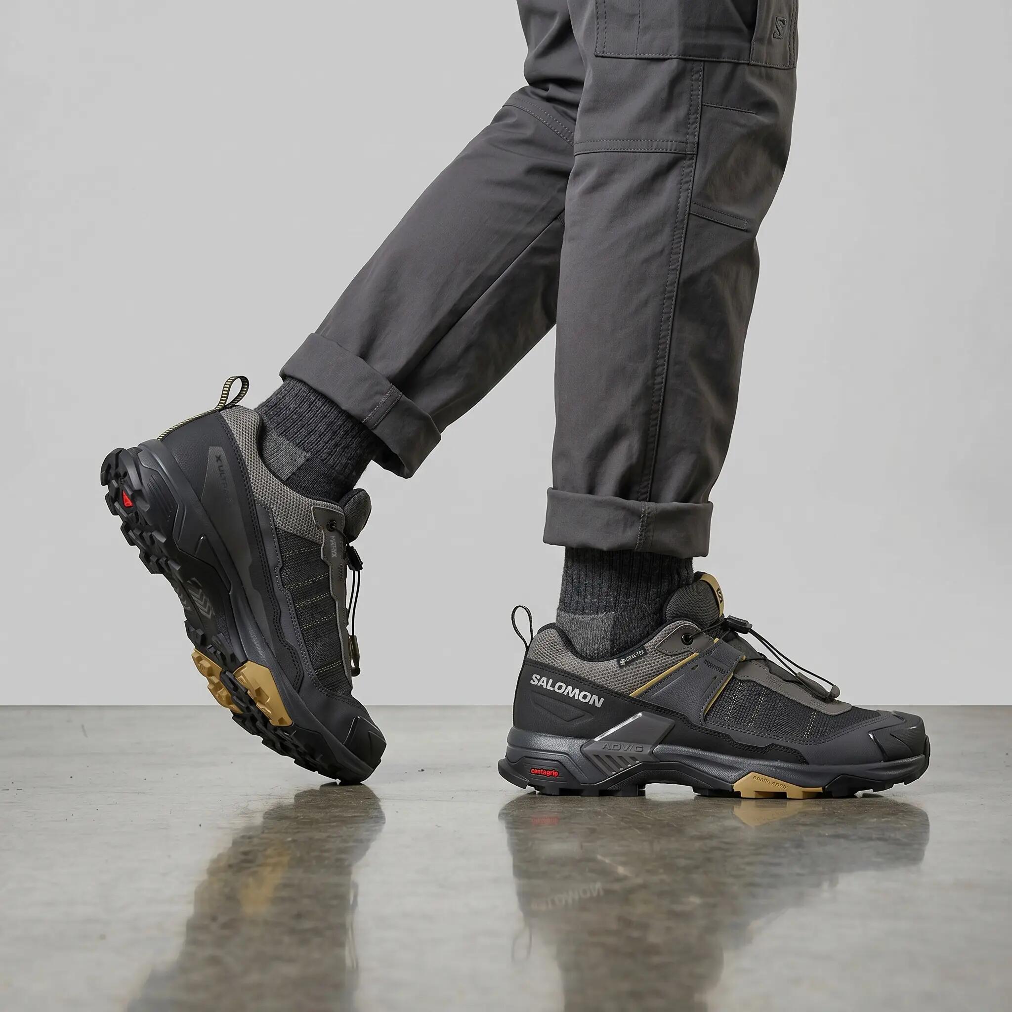 Homme - Salomon X Ultra 5 Wide Gtx - 491669 - Gris 5/6