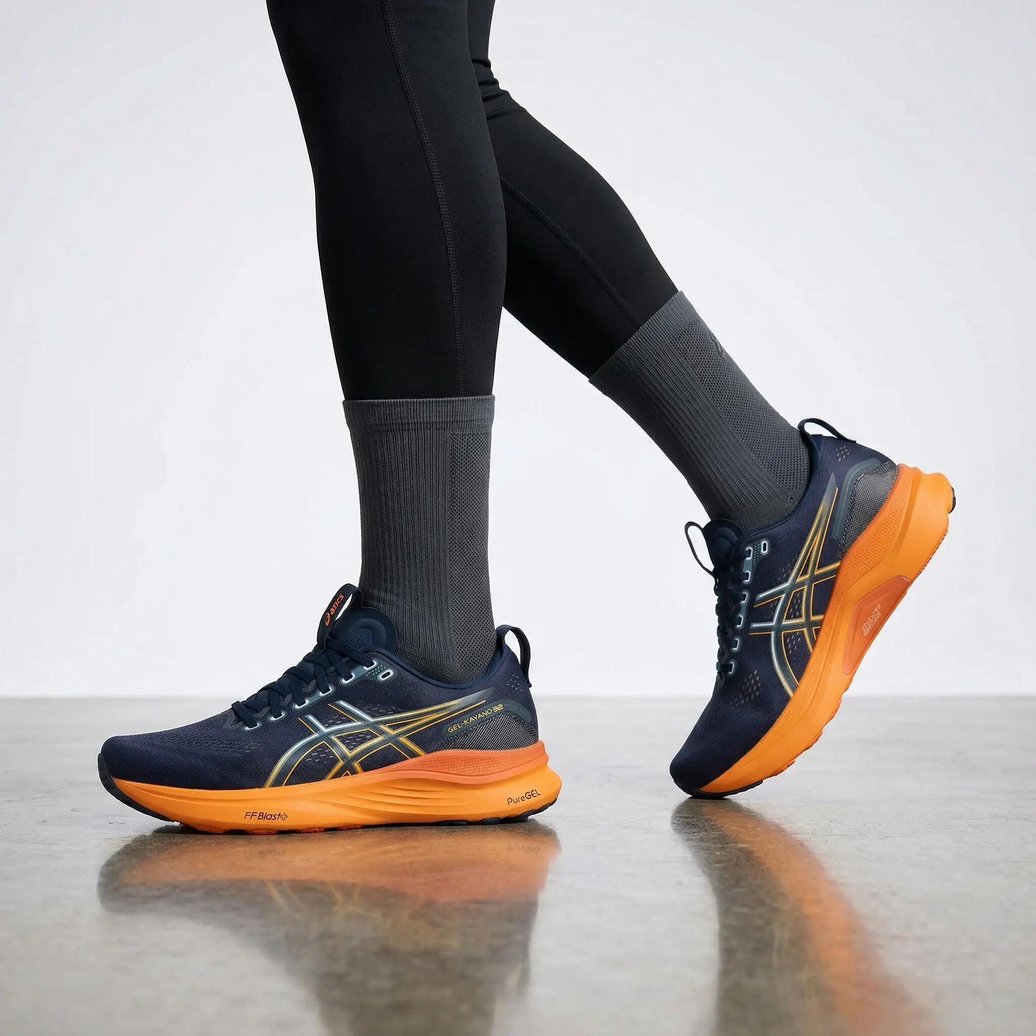 Scarpe da corsa ASICS Gel-Kayano 32 Blu/Arancio 5/6