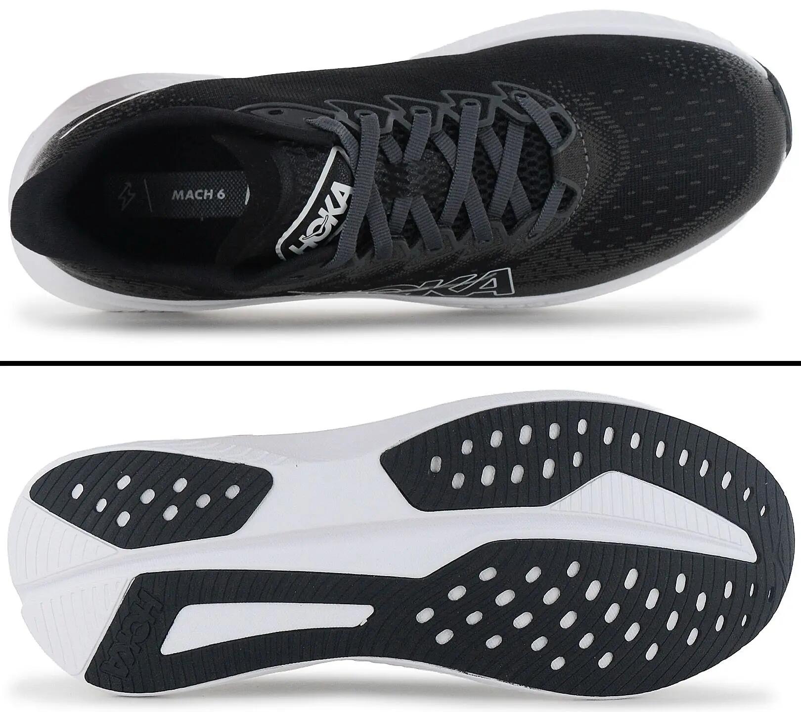 Homme - Hoka M Mach 6 - 1147790-Bwht - Noir 4/6
