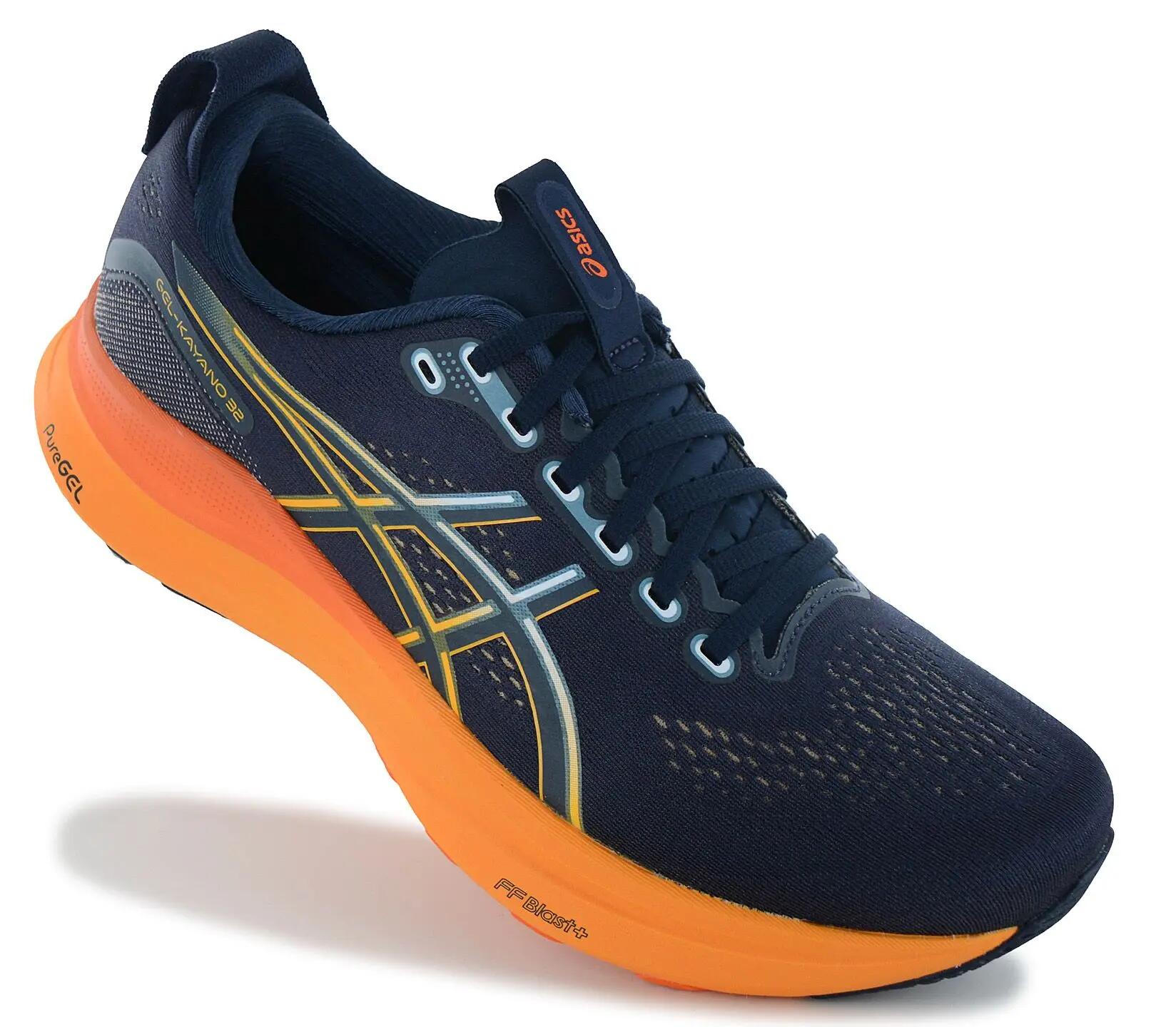 Scarpe da corsa ASICS Gel-Kayano 32 Blu/Arancio 2/6