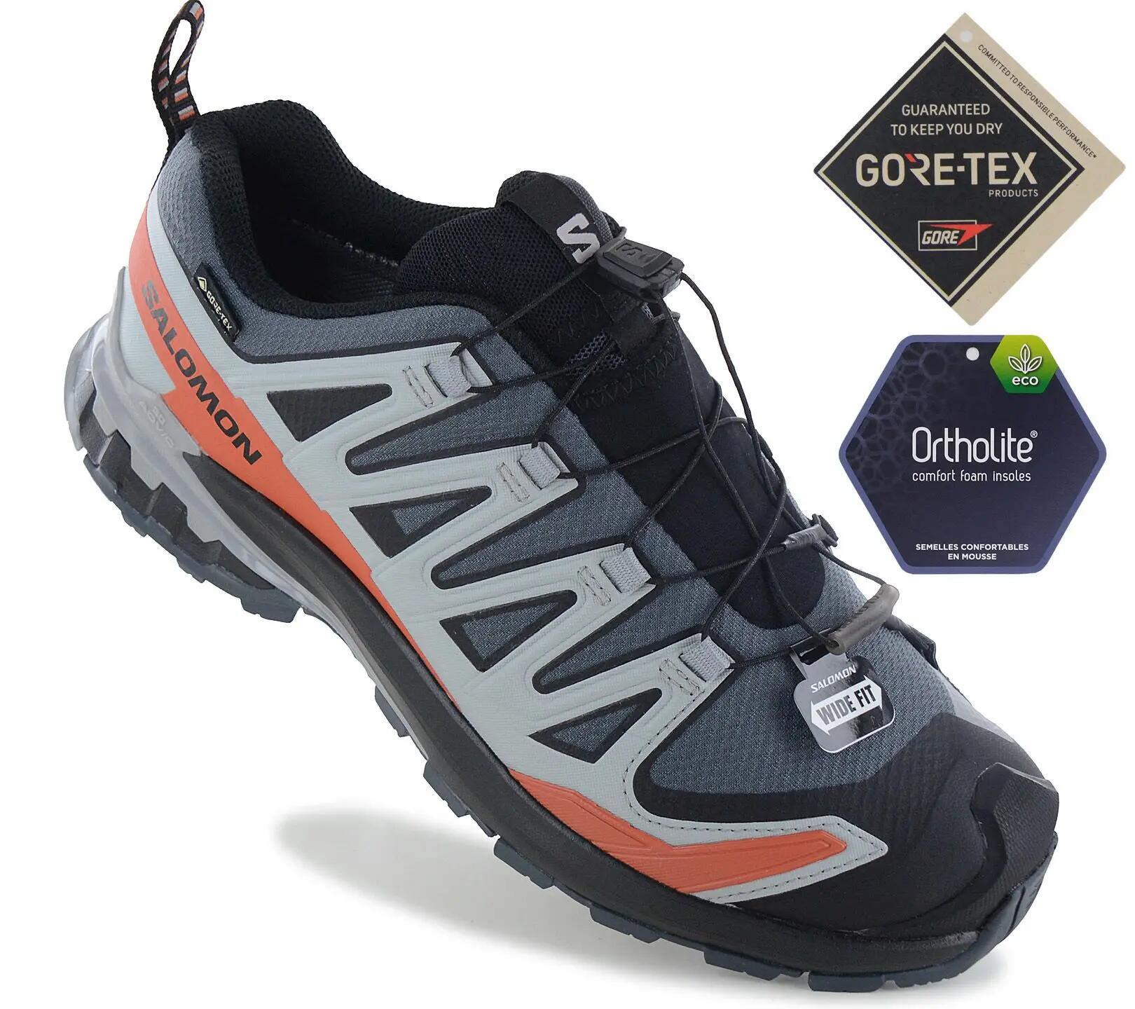Hombre - Salomon Xa Pro 3d V9 Wide Gtx - 479682 - Gris 2/6