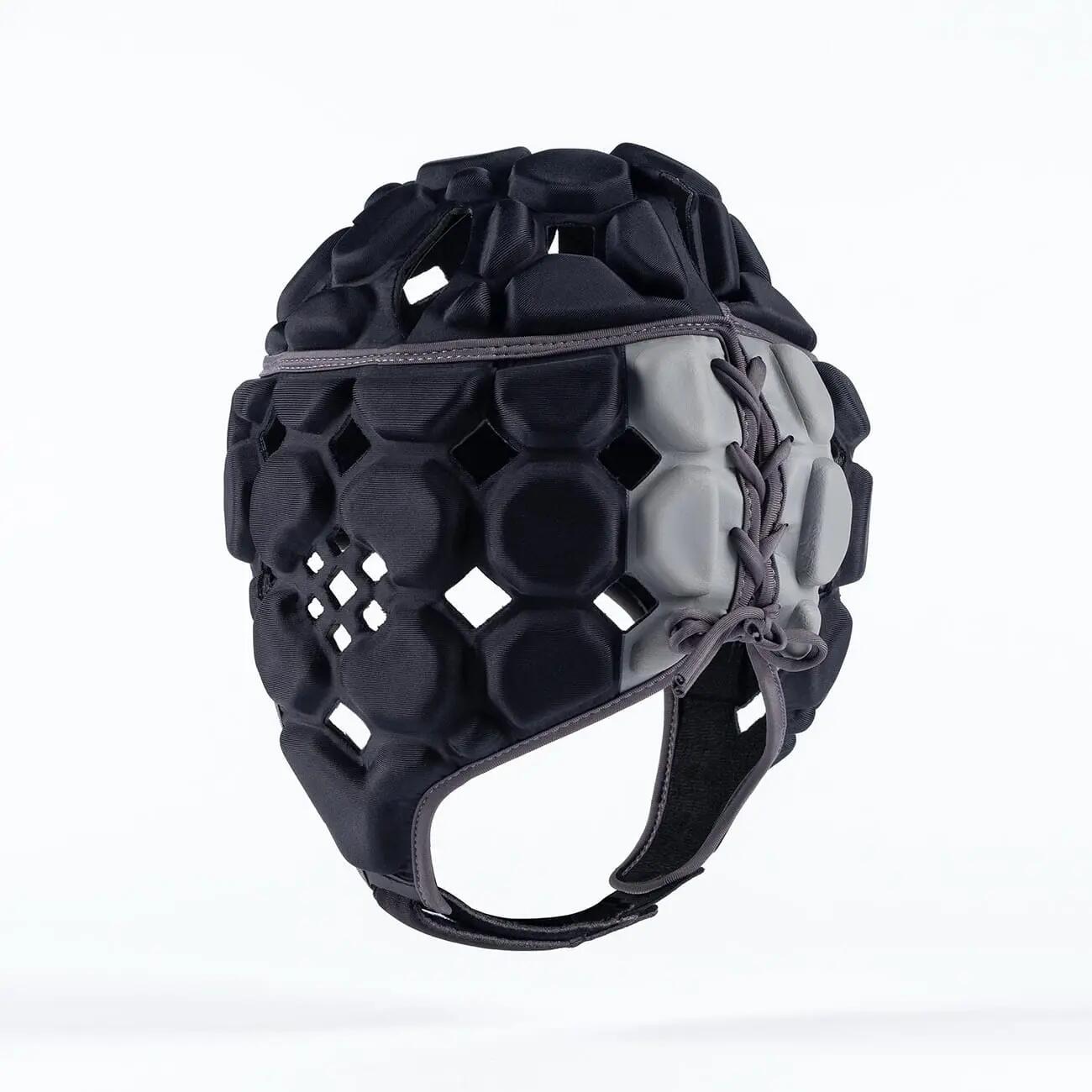 Casque de rugby Gilbert Octane Noir et gris 2/7
